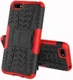 Huawei Y5 (2018) Hybride Kickstand Hoesje Rood afbeelding 2