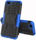 Huawei Y5 (2018) Hybride Kickstand Hoesje Blauw afbeelding 2