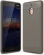 Nokia 2.1 Geborsteld TPU Hoesje Grijs afbeelding 1
