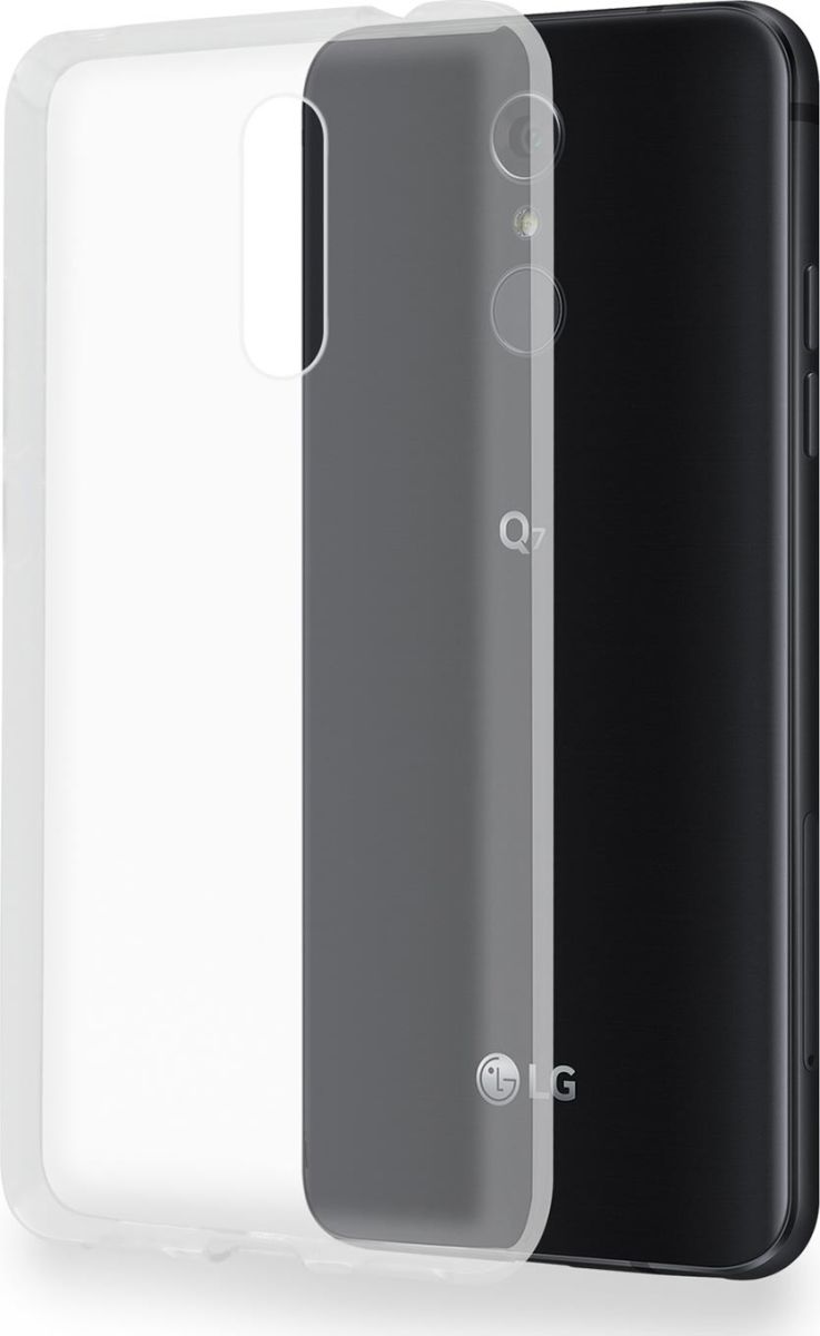 LG Q7 Hoesje Dun TPU Transparant afbeelding 1