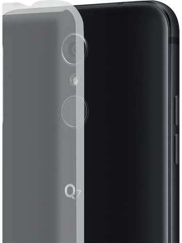 LG Q7 Hoesje Dun TPU Transparant afbeelding 3