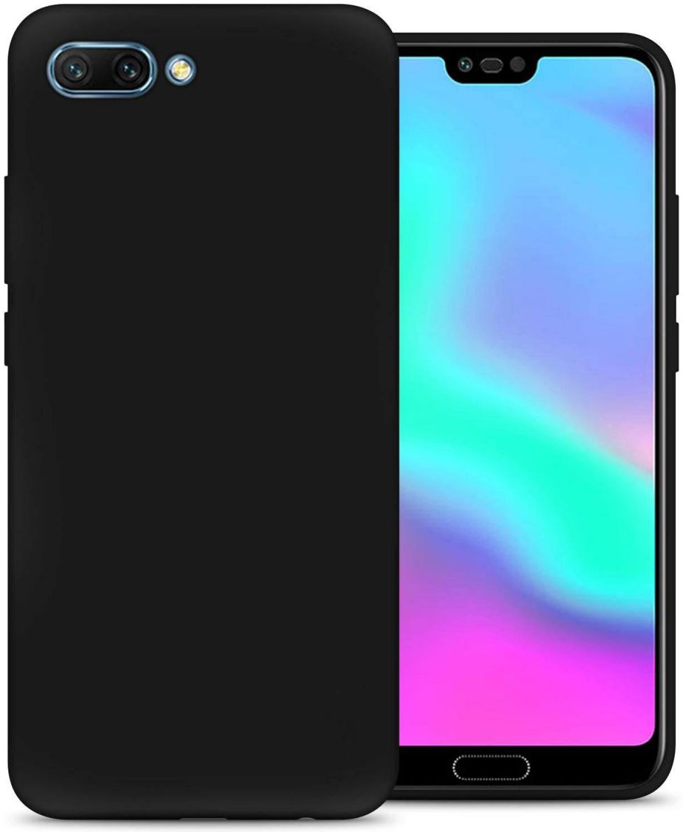Honor 10 TPU Hoesje Zwart afbeelding 1