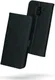 Rosso Deluxe Samsung Galaxy J6 2018 Hoesje Echt Leer Book Case Zwart afbeelding 2