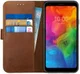 Rosso Deluxe LG Q7 Hoesje Echt Leer Book Case Bruin afbeelding 1