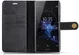 Sony Xperia XZ2 Leren Portemonnee Hoesje Zwart afbeelding 7