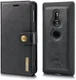 Sony Xperia XZ2 Leren Portemonnee Hoesje Zwart afbeelding 10