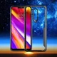 LG G7 ThinQ Hybride TPU Hoesje Zwart afbeelding 5