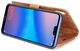 Huawei P20 Lite Leren Portemonnee Hoesje Bruin afbeelding 14