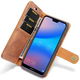 Huawei P20 Lite Leren Portemonnee Hoesje Bruin afbeelding 4