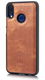 Huawei P20 Lite Leren Portemonnee Hoesje Bruin afbeelding 11