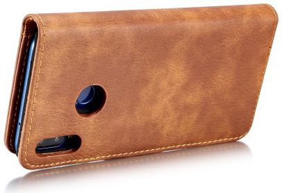 Huawei P20 Lite Leren Portemonnee Hoesje Bruin afbeelding 12