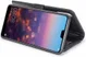 Huawei P20 Leren Portemonnee Hoesje Zwart afbeelding 13