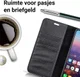 Huawei P20 Leren Portemonnee Hoesje Zwart afbeelding 6