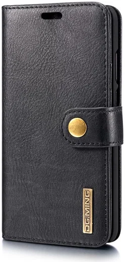 Huawei P20 Leren Portemonnee Hoesje Zwart afbeelding 12