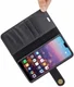 Huawei P20 Leren Portemonnee Hoesje Zwart afbeelding 20