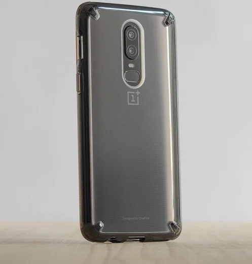 Ringke OnePlus 6 Fusion Hoesje Smoke Black afbeelding 3