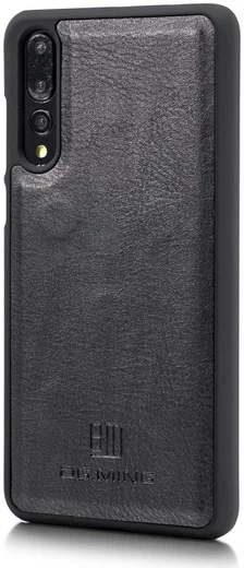 Huawei P20 Pro Echt Leren Portemonnee Hoesje Zwart afbeelding 10