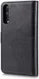 Huawei P20 Pro Echt Leren Portemonnee Hoesje Zwart afbeelding 6