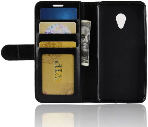 Alcatel 1X Portemonnee Hoesje Zwart afbeelding 7
