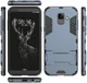 Samsung Galaxy A6 Plus Hybride Stand Hoesje Blauw afbeelding 3