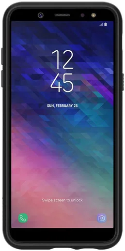 Spigen Liquid Air Samsung Galaxy A6 Zwart afbeelding 6