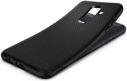 Spigen Liquid Air Samsung Galaxy A6 Plus Zwart afbeelding 2