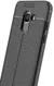 Samsung Galaxy J6 (2018) Kunstleren Coating TPU Hoesje Black afbeelding 4