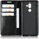 Nokia 7 Plus Echt Leren Book Case Hoesje Zwart afbeelding 6