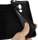 Nokia 7 Plus Echt Leren Book Case Hoesje Zwart afbeelding 7