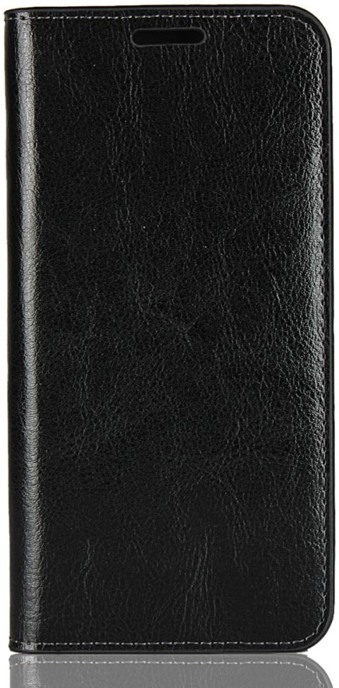 Nokia 7 Plus Echt Leren Book Case Hoesje Zwart afbeelding 2