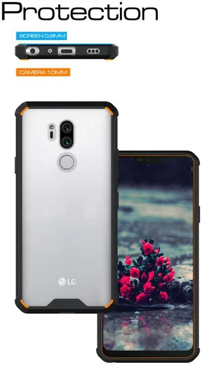 LG G7 Hoesje Armor Backcover Zwart afbeelding 12