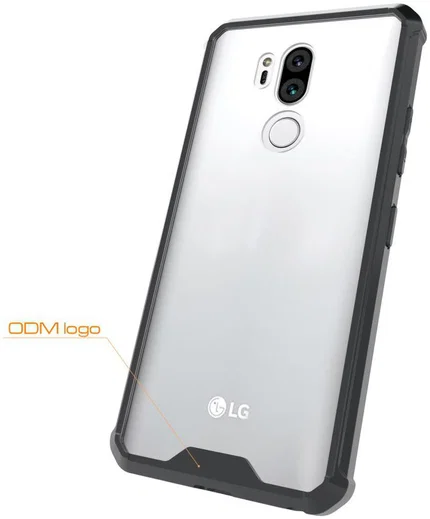 LG G7 Hoesje Armor Backcover Zwart afbeelding 6