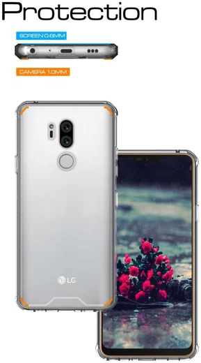 LG G7 Hoesje Armor Backcover Transparant afbeelding 12