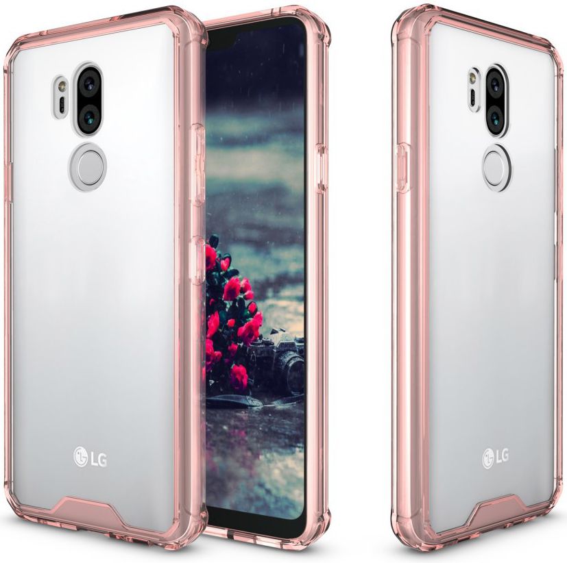 LG G7 Hoesje Armor Backcover Roze afbeelding 2