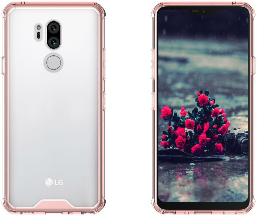 LG G7 Hoesje Armor Backcover Roze afbeelding 10