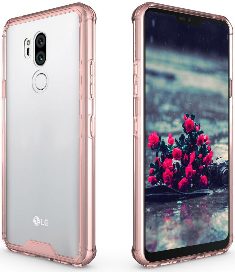 LG G7 Hoesje Armor Backcover Roze afbeelding 7