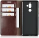 Nokia 7 Plus Echt Leren Book Case Hoesje Bruin afbeelding 7