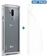 IMAK LG G7 ThinQ Hoesje Flexibel TPU met Screenprotector Transparant afbeelding 1