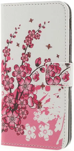 Samsung Galaxy J6 (2018) Portemonnee Hoesje Blossom afbeelding 4
