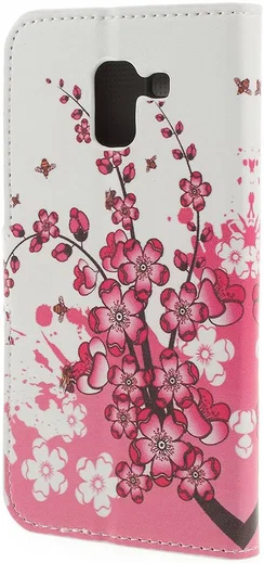 Samsung Galaxy J6 (2018) Portemonnee Hoesje Blossom afbeelding 5