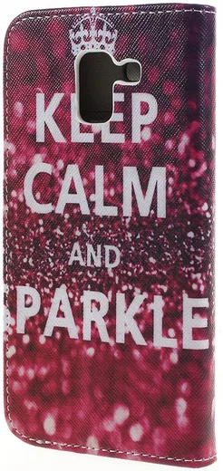 Samsung Galaxy J6 (2018) Portemonnee Hoesje Sparkle afbeelding 5