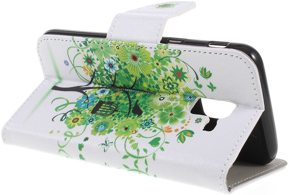 Samsung Galaxy J6 (2018) Portemonnee Hoesje Boom afbeelding 7