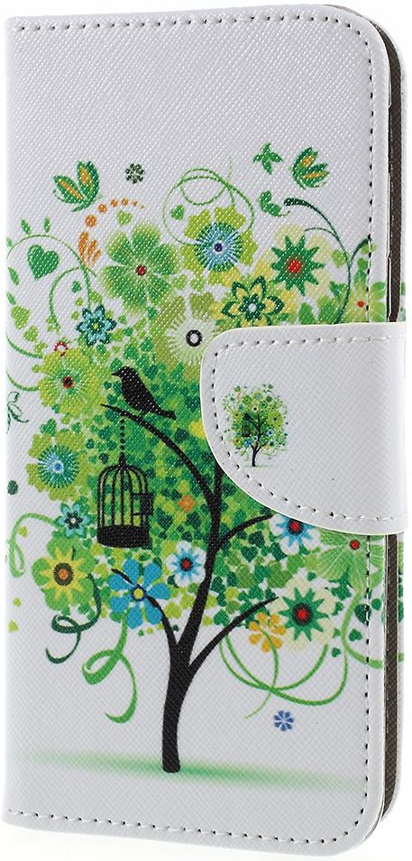 Samsung Galaxy J6 (2018) Portemonnee Hoesje Boom afbeelding 4