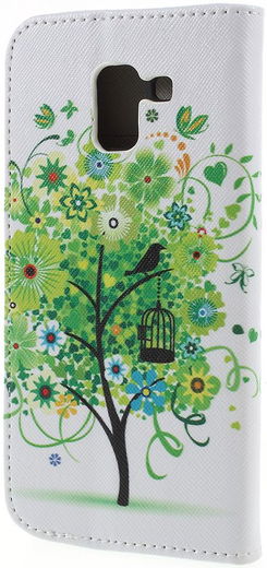 Samsung Galaxy J6 (2018) Portemonnee Hoesje Boom afbeelding 5