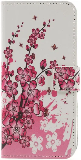 LG G7 ThinQ Portemonnee Hoesje Blossom afbeelding 1