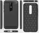 Nokia 6.1 Plus Geborsteld TPU Hoesje Blauw afbeelding 5