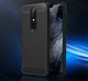 Nokia 6.1 Plus Geborsteld TPU Hoesje Blauw afbeelding 7