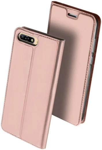 Dux Ducis Book Case Honor 7A / Huawei Y6 (2018) Hoesje Roze Goud afbeelding 11