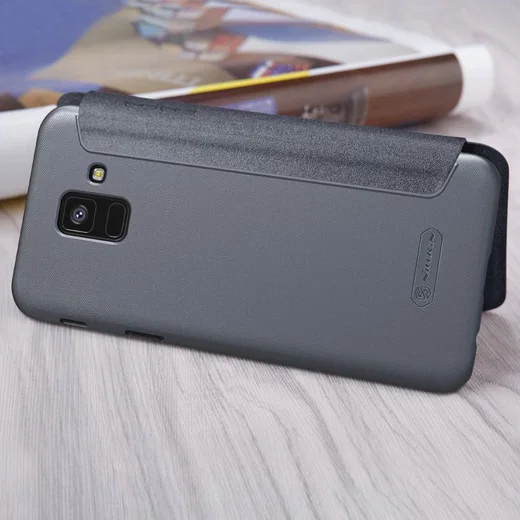 Nillkin Sparkle Series Samsung Galaxy A6 Zwart afbeelding 6