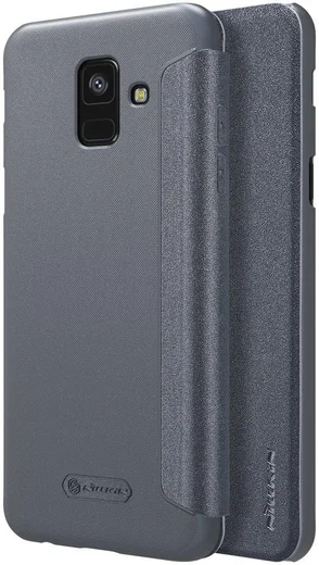 Nillkin Sparkle Series Samsung Galaxy A6 Zwart afbeelding 7